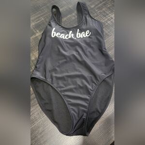 Beach Bae No Boundaries One PieceSwimsuit Size Large - NEVER Used